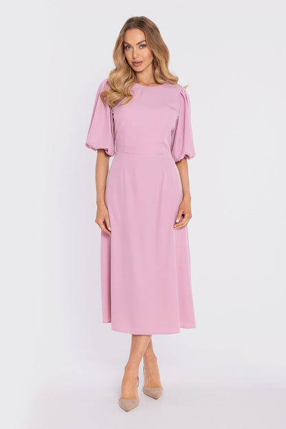   Sukienka Model MOE920 Powder Pink - Moe 