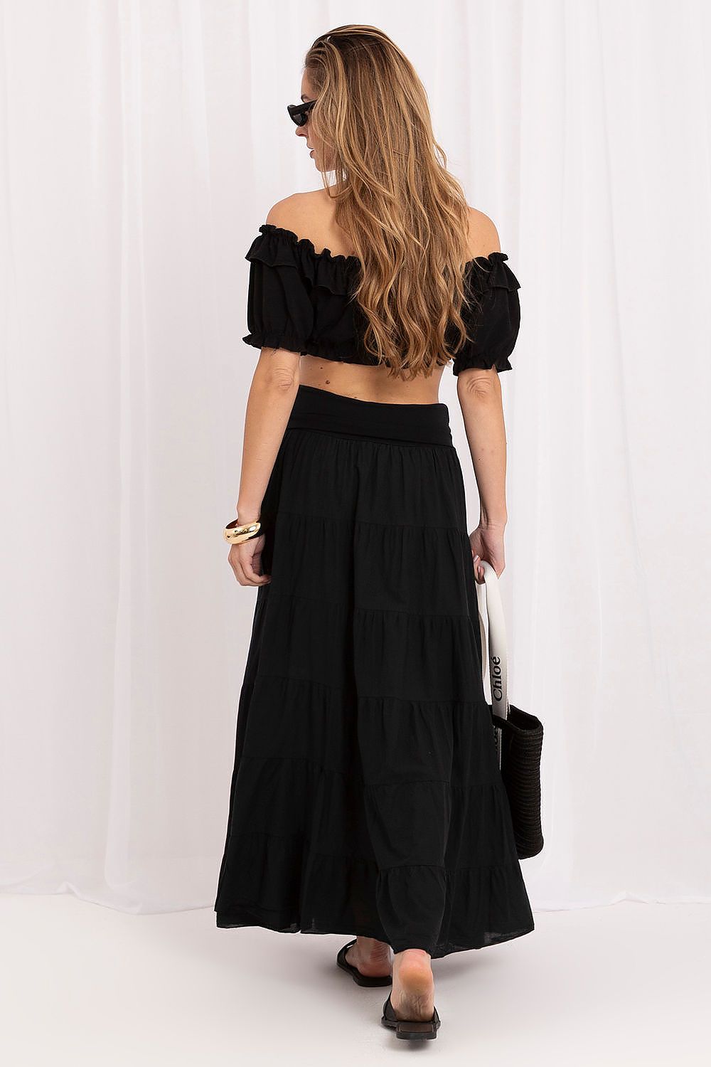  Spódnica Model IT-SD-FL9357MSL.56 Black - Italy Moda 