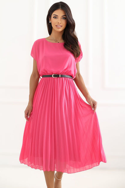  Sukienka Model DHJ-SK-8839-1.23X Dark Pink - Rue Paris 