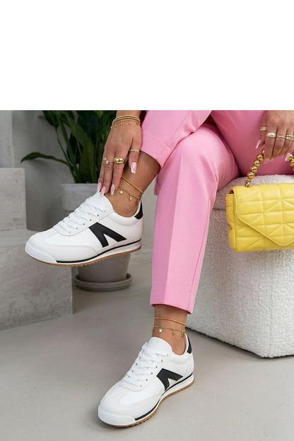   Buty Sportowe Model Saga EL-017 White - Solea 