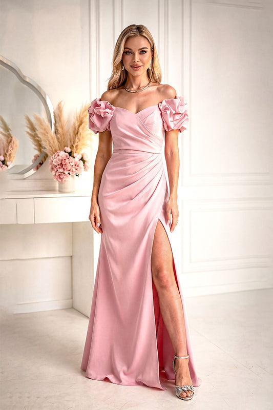  Sukienka Model 350-20 Powder Pink - Bicotone 