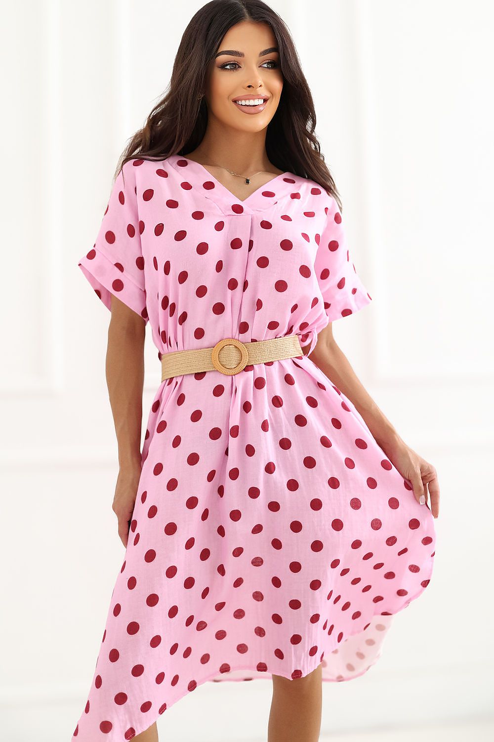  Sukienka Model IT-SK-19070.74 Light Pink - Italy Moda 