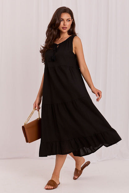  Sukienka Model IT-SK-A7153FLN.28 Black - Italy Moda 