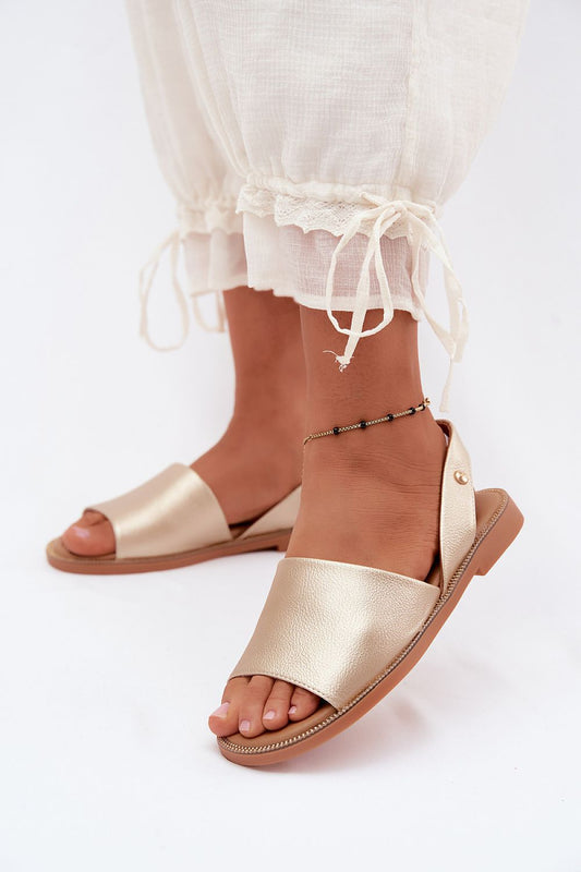  Sandały Model Pollyanna SG-908-3 Gold - Step in style 