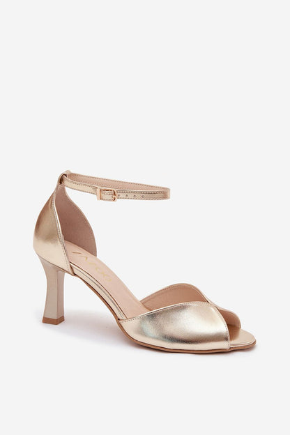  Sandały Model Zazoo 1120 Gold - Step in style 