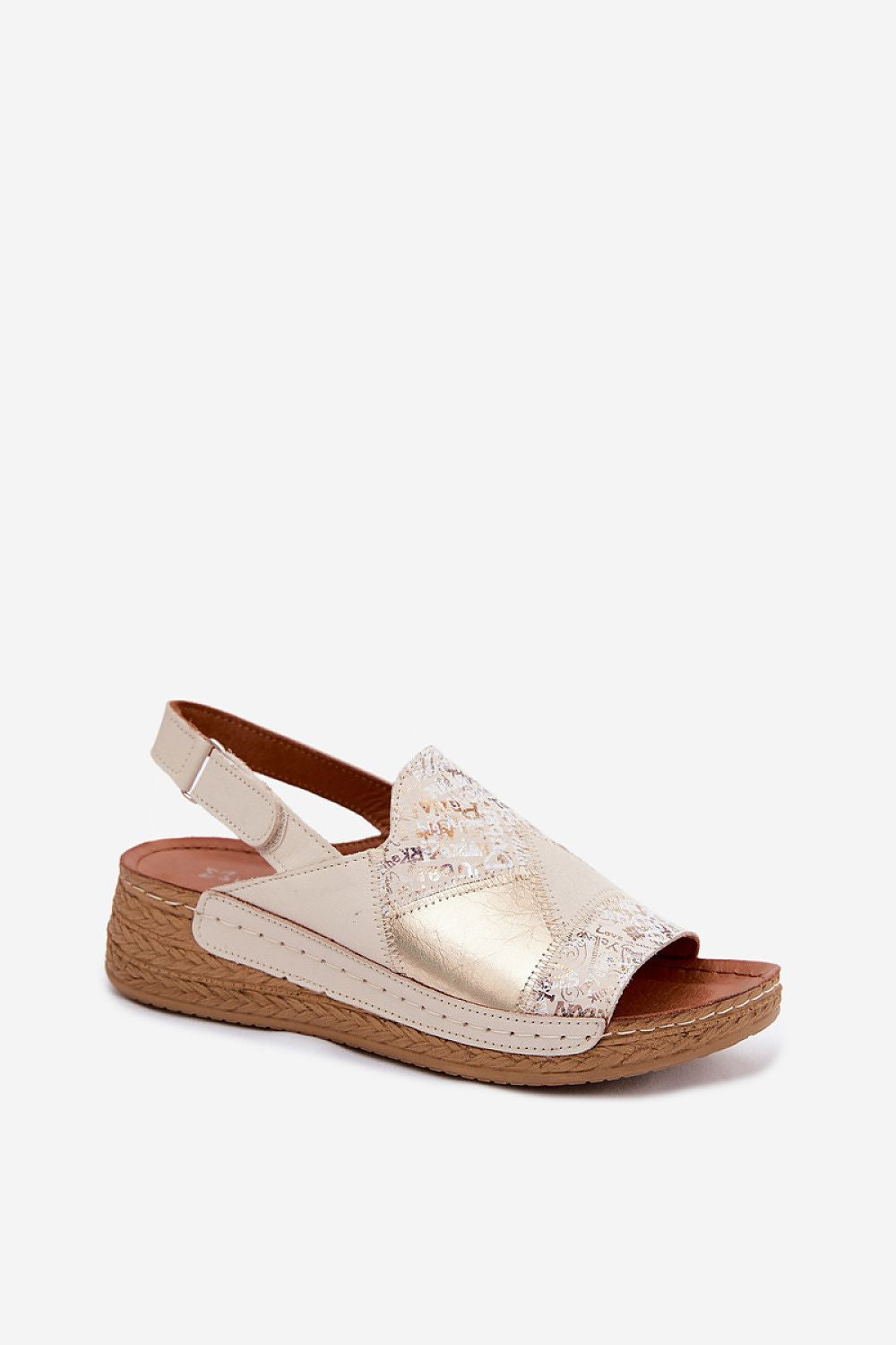  Sandały Model Maciejka L7067-04 Beige - Step in style 