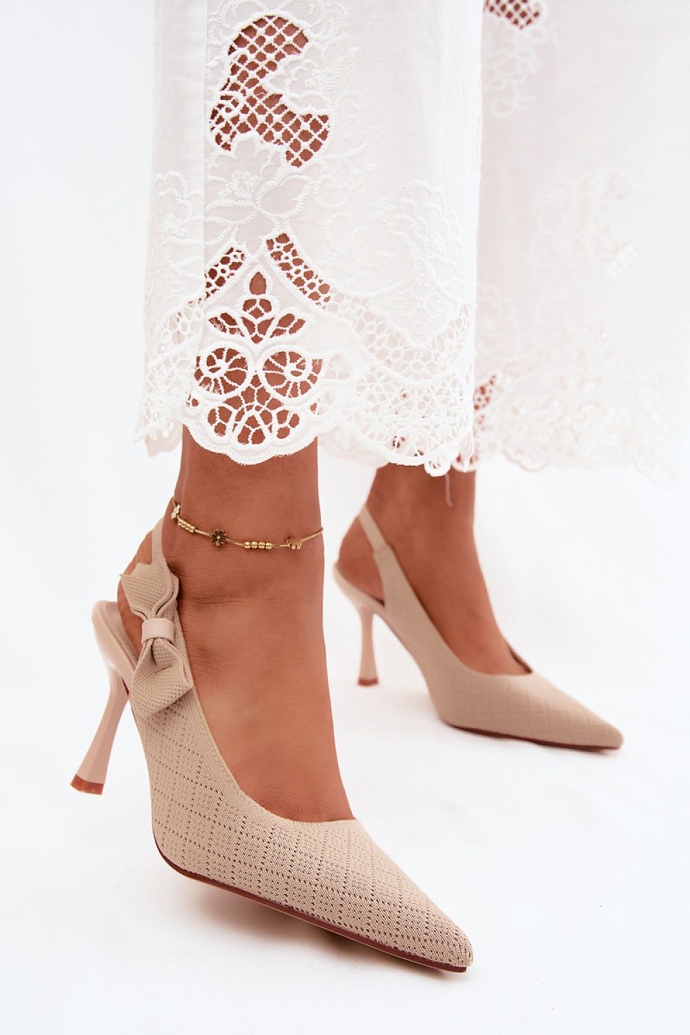  Sandały Model Cosma SQC-250 Beige - Step in style 