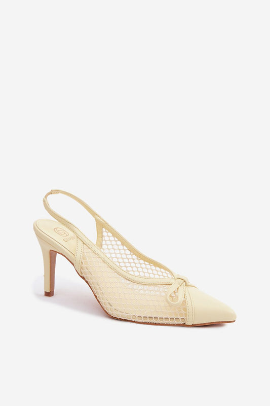  Sandały Model Moona SQC-272 Yellow - Step in style 