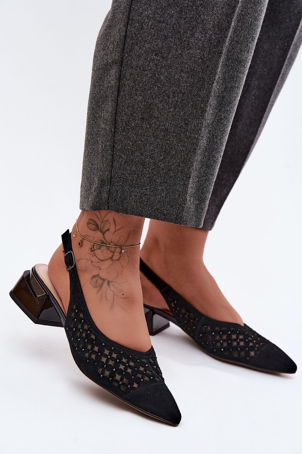  Sandały Model DA CR61-3004 Black - Step in style 