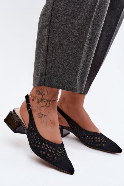  Sandały Model DA CR61-3004 Black - Step in style 