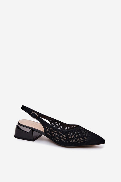  Sandały Model DA CR61-3004 Black - Step in style 
