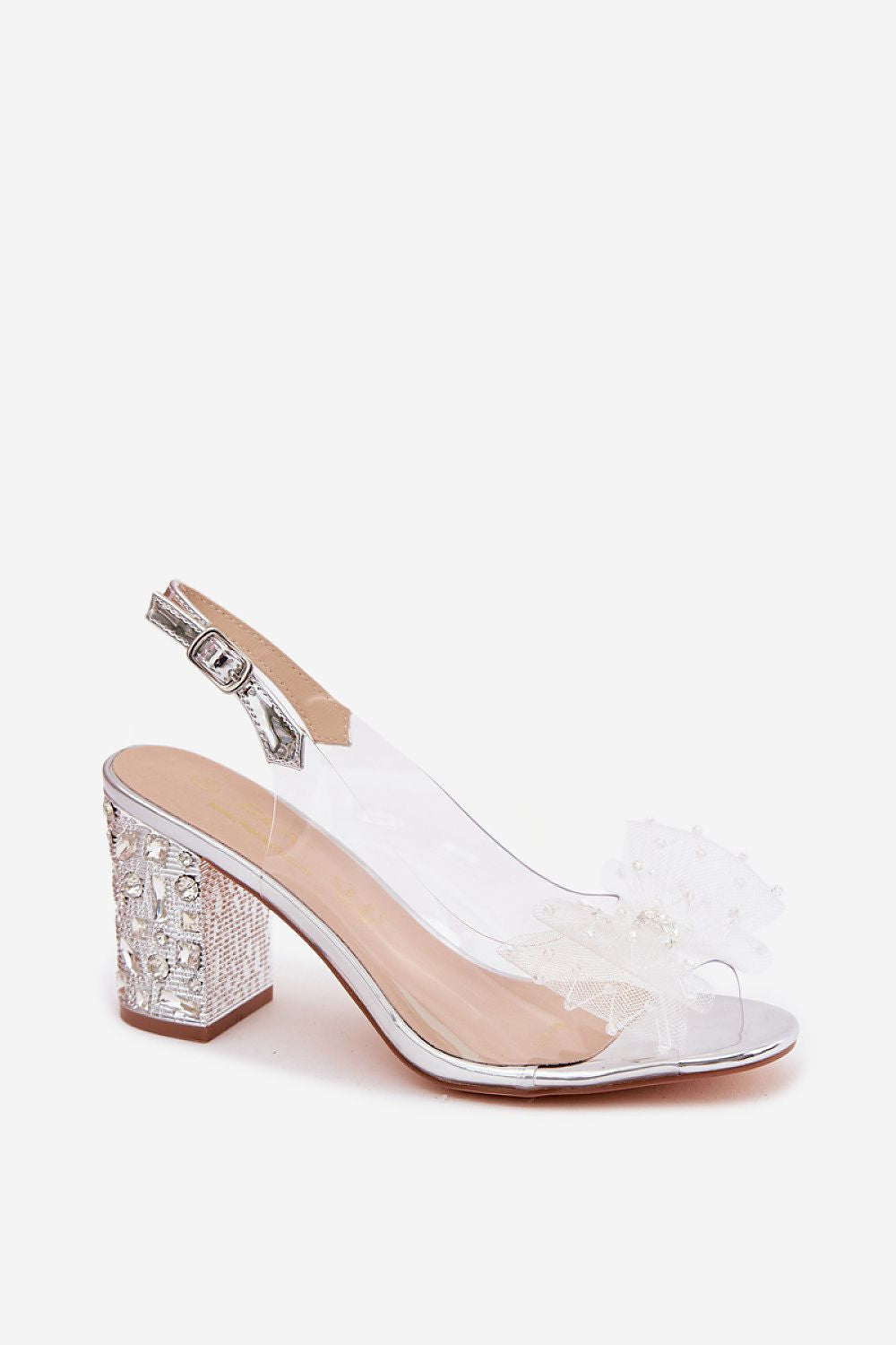  Sandały Model DA MR61-9010 Silver - Step in style 