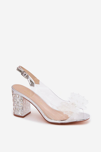  Sandały Model DA MR61-9010 Silver - Step in style 