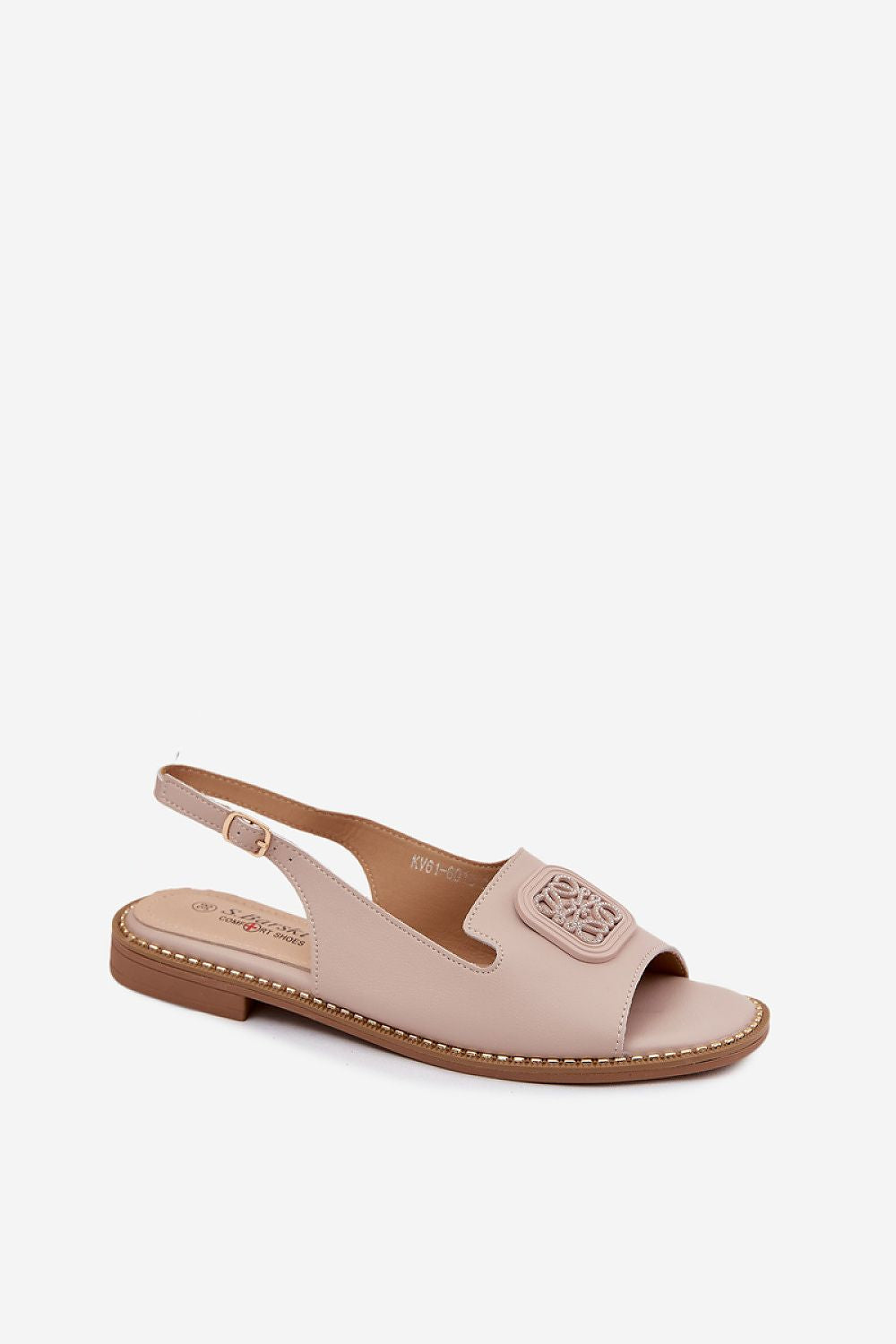  Sandały Model S.Barski KV61-6018 Nude - Step in style 