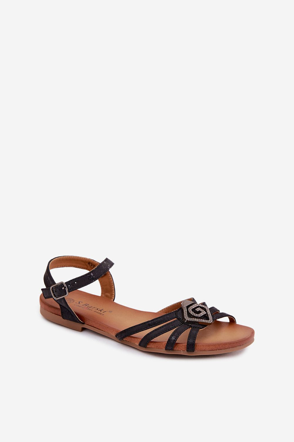  Sandały Model S.Barski KV61-6056 Black - Step in style 