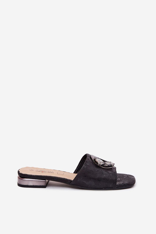  Sandał Klapki Model KV61-6025 Black - Step in style 