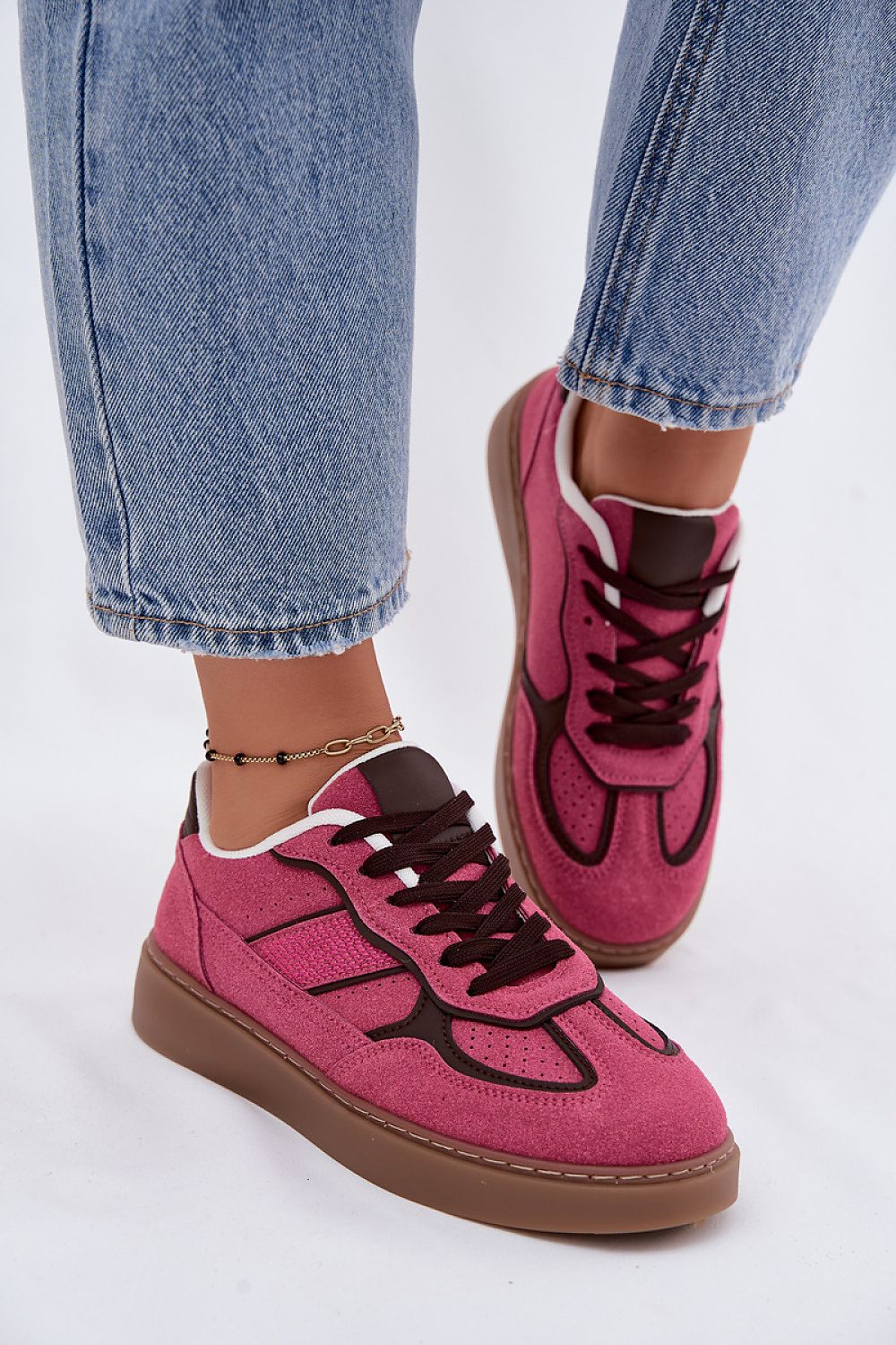  Buty Sportowe Model Brenelle A017 Fuksja - Step in style 