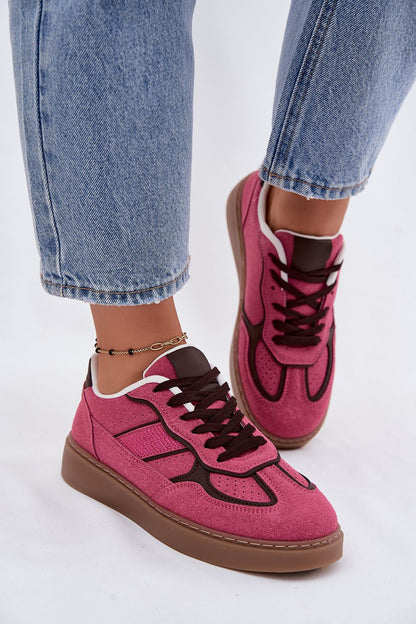   Buty Sportowe Model Brenelle A017 Fuksja - Step in style 