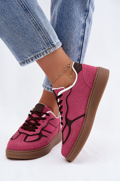   Buty Sportowe Model Brenelle A017 Fuksja - Step in style 