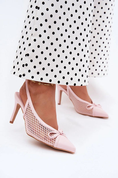  Sandały Model Moona SQC-272 Pink - Step in style 