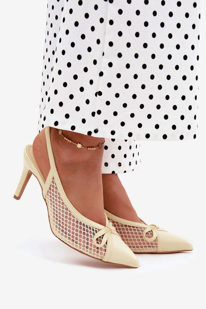 Sandały Model Moona SQC-272 Yellow - Step in style 