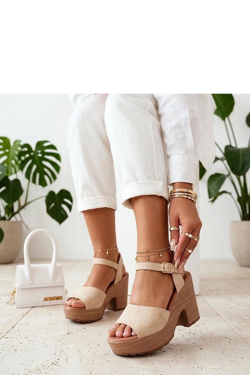  Sandały Model Elara N25-176 Beige - Solea 