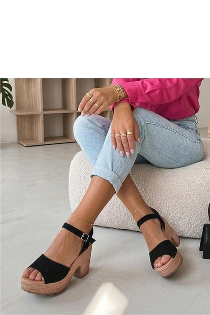  Sandały Model Elara N25-176 Black - Solea 
