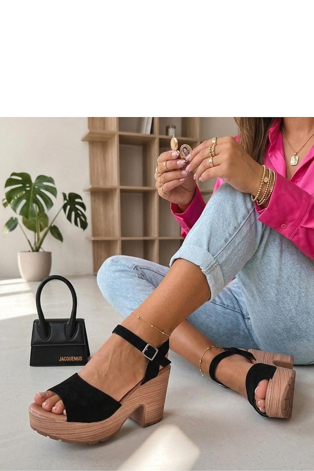  Sandały Model Elara N25-176 Black - Solea 
