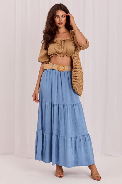  Spódnica Model MO-SD-25013.48 Blue - Italy Moda 