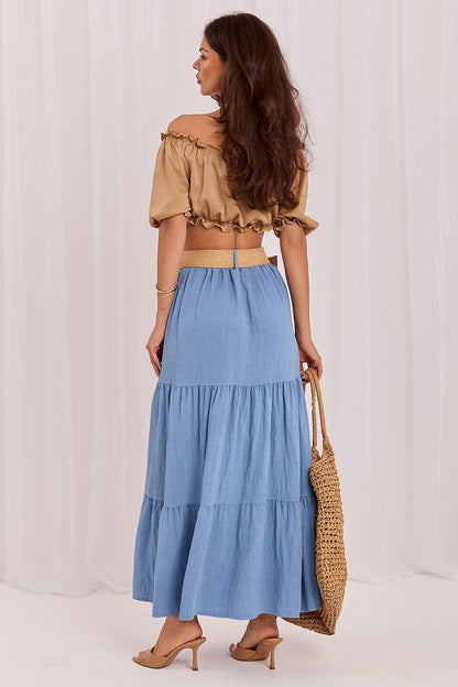 Spódnica Model MO-SD-25013.48 Blue - Italy Moda 