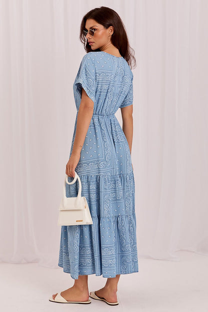  Sukienka Model IT-SK-A8098QYTS.98 Light Blue - Italy Moda 