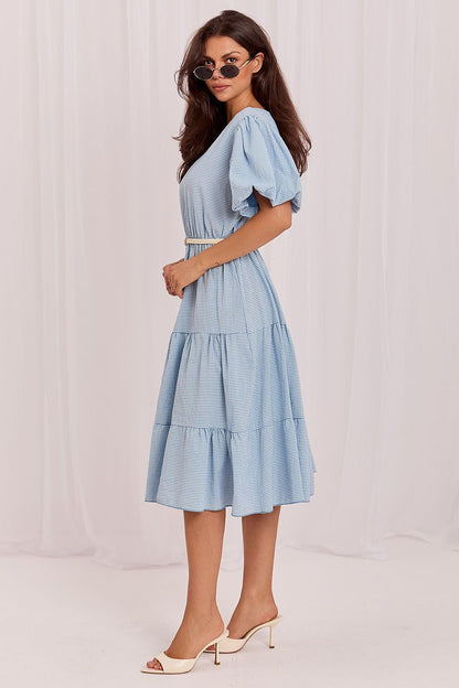 Sukienka Model MO-SK-8849.14 Light Blue - Italy Moda 