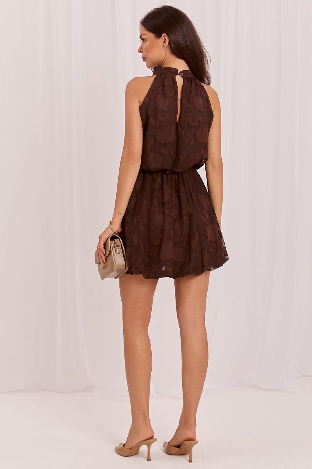   Sukienka Model MI-SK-3929861.10 Brown - Italy Moda 