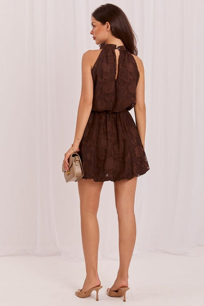   Sukienka Model MI-SK-3929861.10 Brown - Italy Moda 