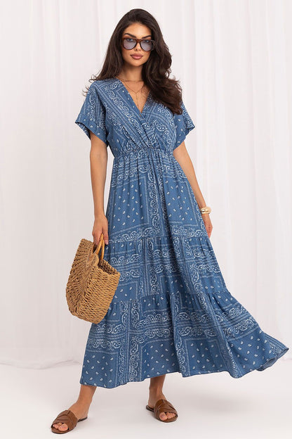 Sukienka Model IT-SK-A8098QYTS.98 Blue - Italy Moda 