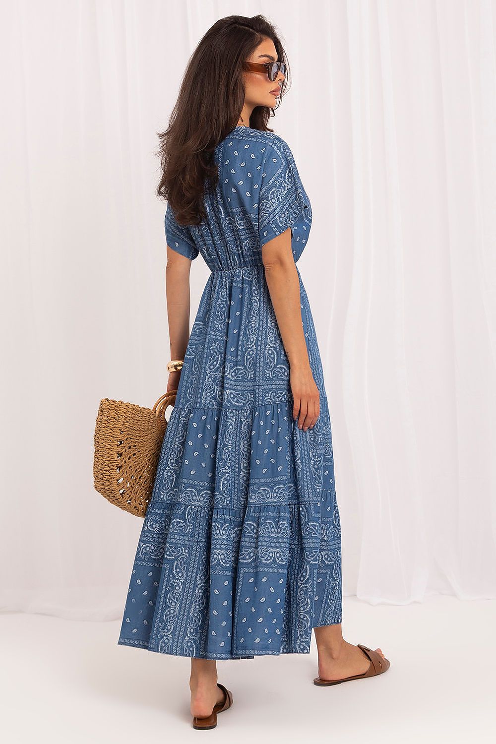 Sukienka Model IT-SK-A8098QYTS.98 Blue - Italy Moda 