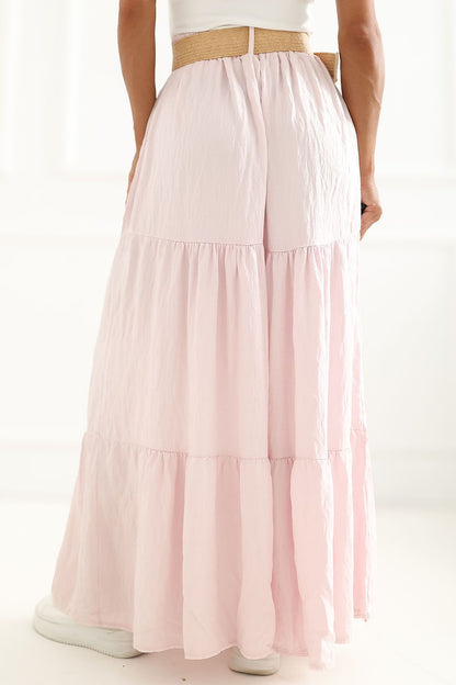  Spódnica Model MO-SD-25013.27 Light Pink - Italy Moda 