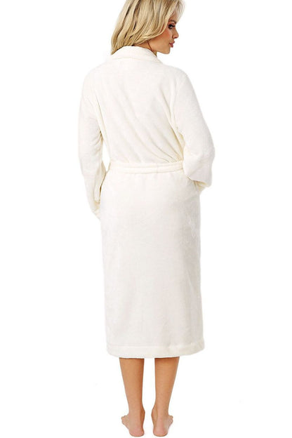  Szlafrok Damski Model 103 1911020 Ecru - Donna 
