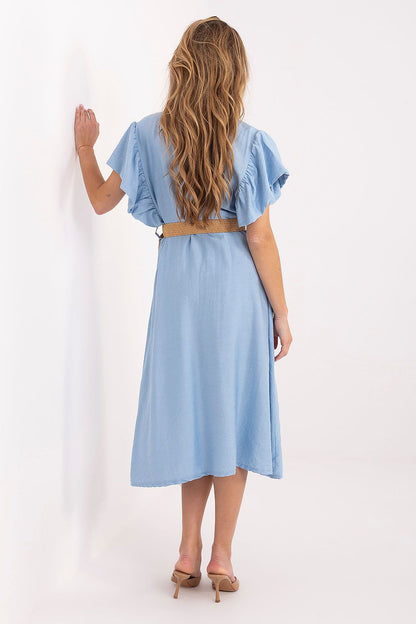  Sukienka Model MI-SK-82970.86 Light Blue - Italy Moda 