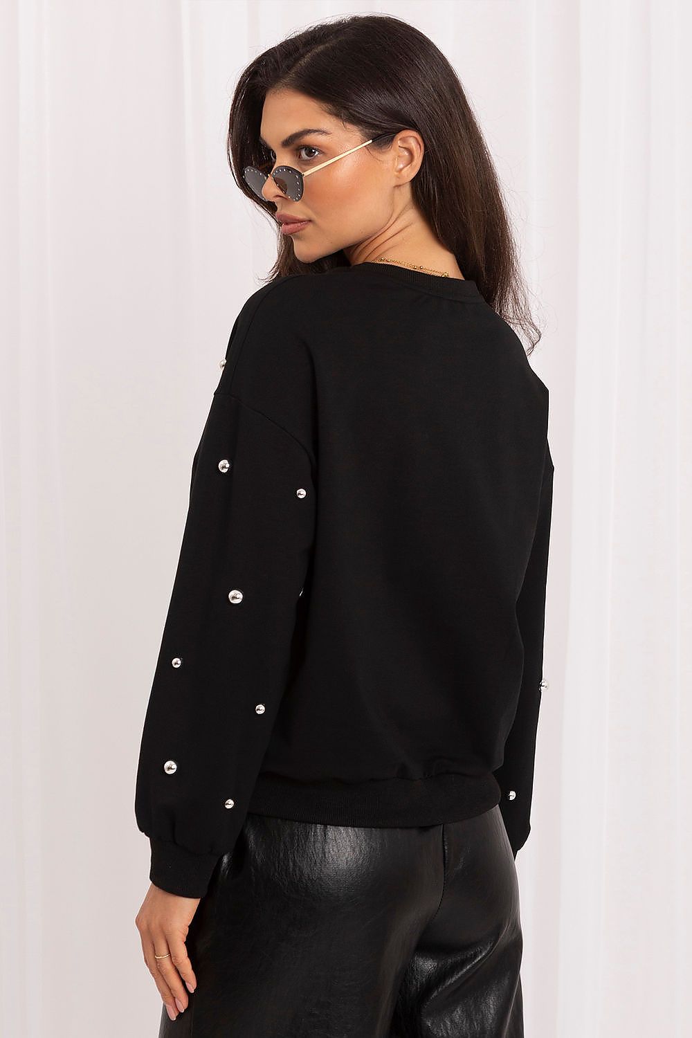   Bluza Damska Model IR-BL-R2697.04P Black - Italy Moda 
