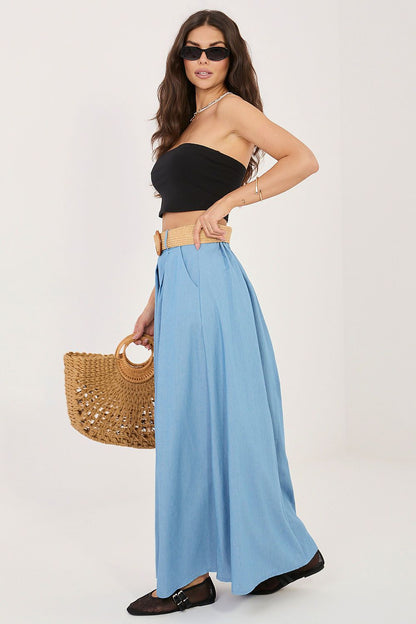  Spódnica Model MI-SD-A308911.05 Light Blue - Italy Moda 