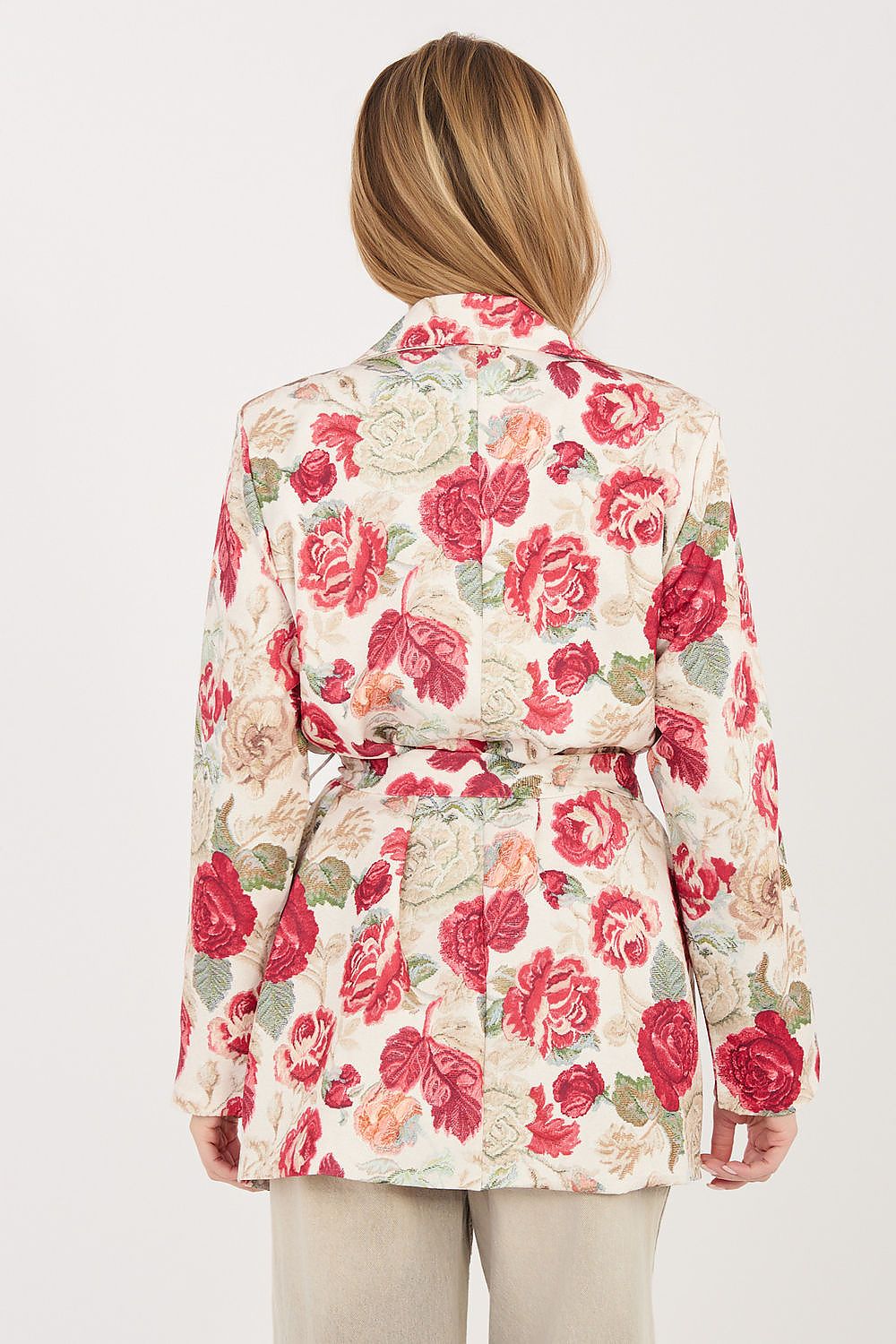   Marynarka Model IT-MA-FL10158.02 Red - Italy Moda 