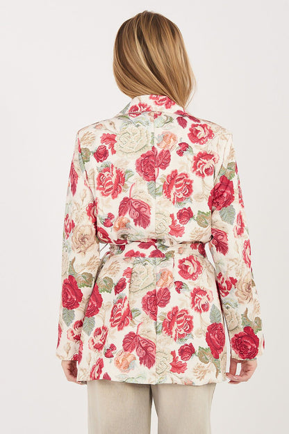   Marynarka Model IT-MA-FL10158.02 Red - Italy Moda 