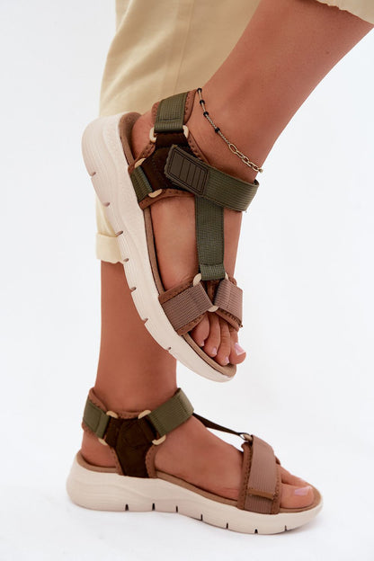  Sandały Model Artiker 58C1232 Green - Step in style 