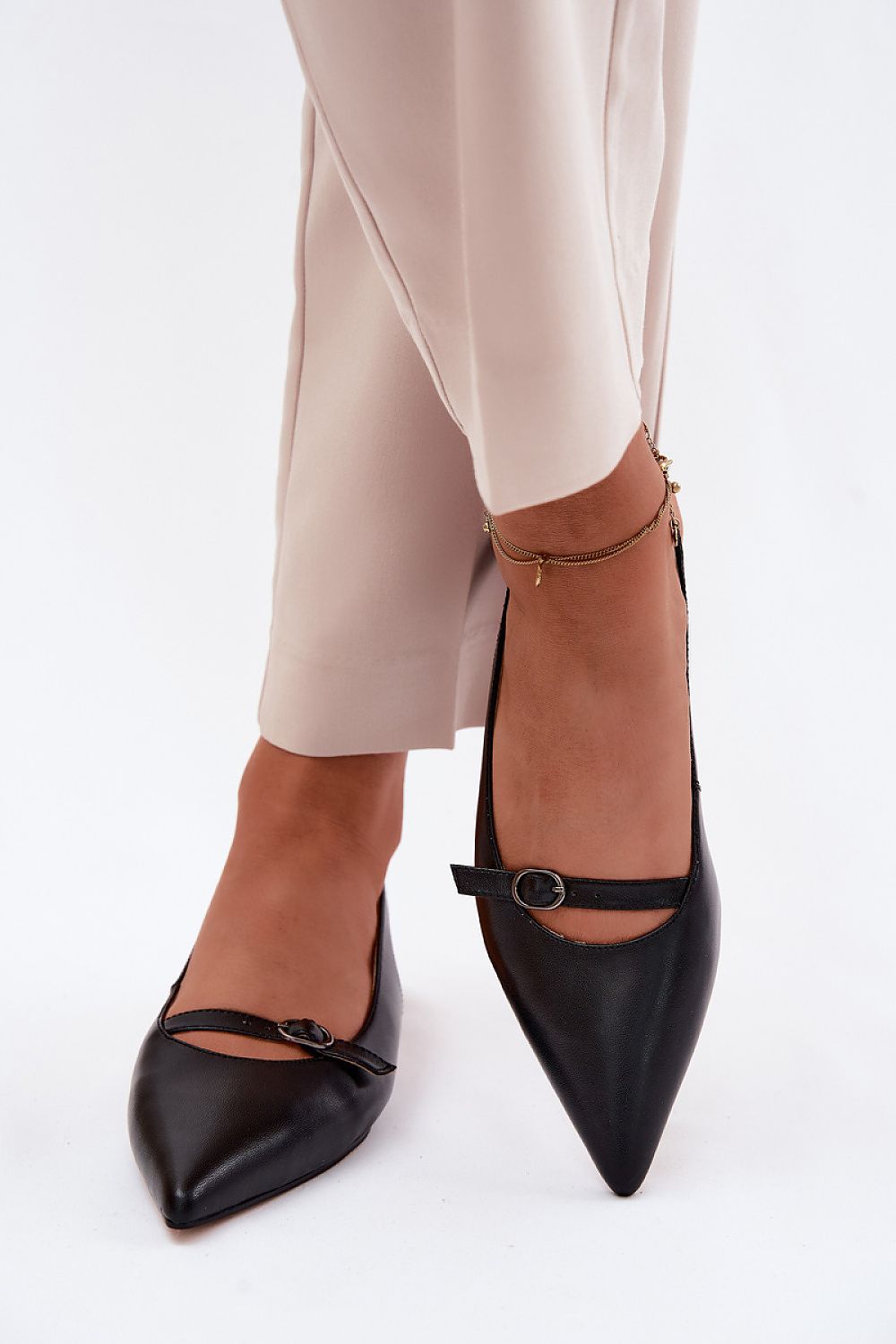  Sandały Model Maciejka K7449-01 Black - Step in style 