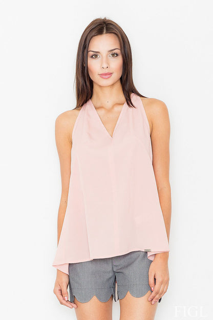   Bluzka Model M480 Light Pink - Figl 