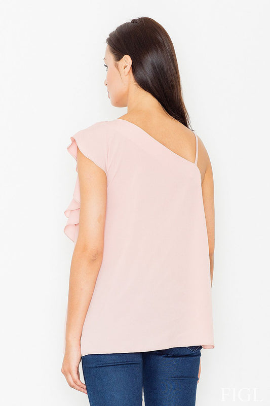   Bluzka Model M479 Light Pink - Figl 
