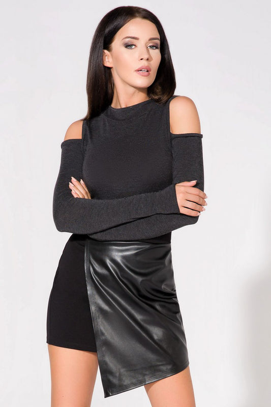   Bluzka Model T144 Dark Grey - Tessita 