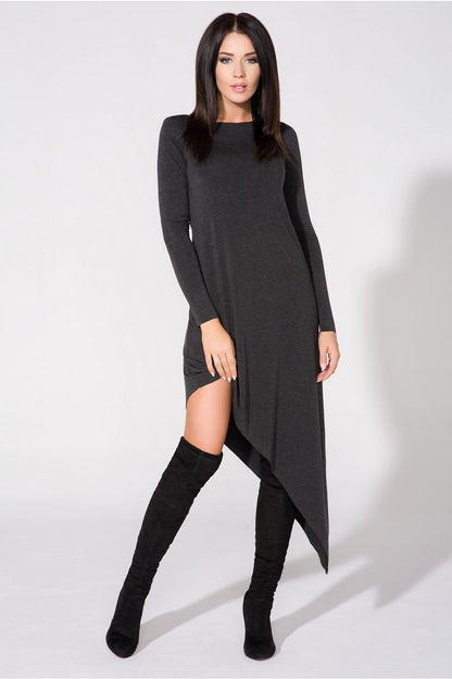  Sukienka Model T152 Dark Grey - Tessita 