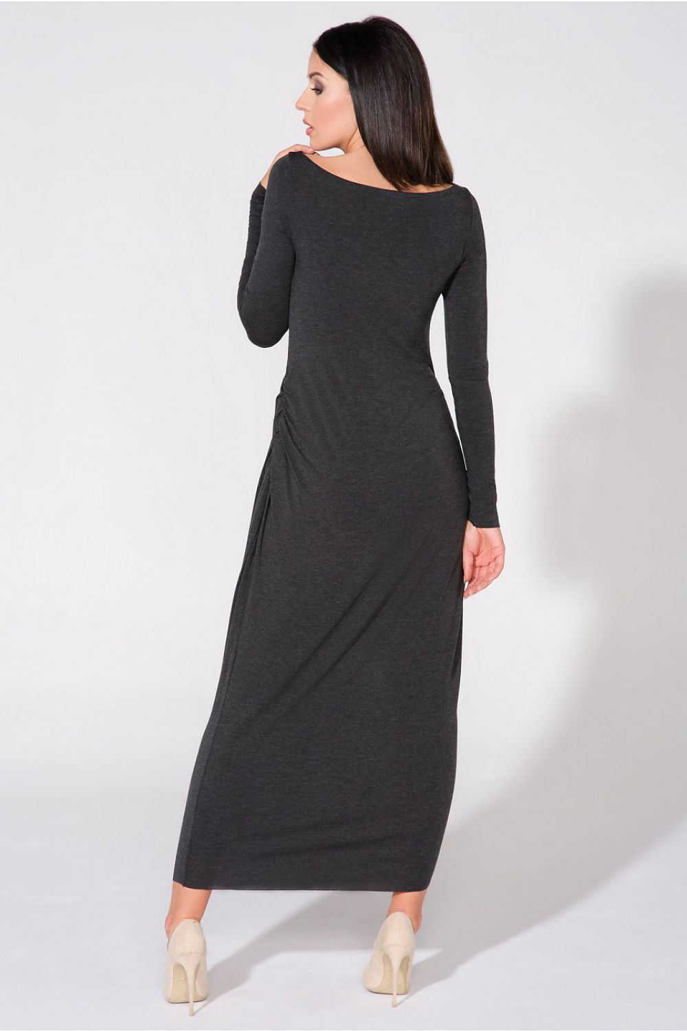  Sukienka Model T143 Dark Grey - Tessita 